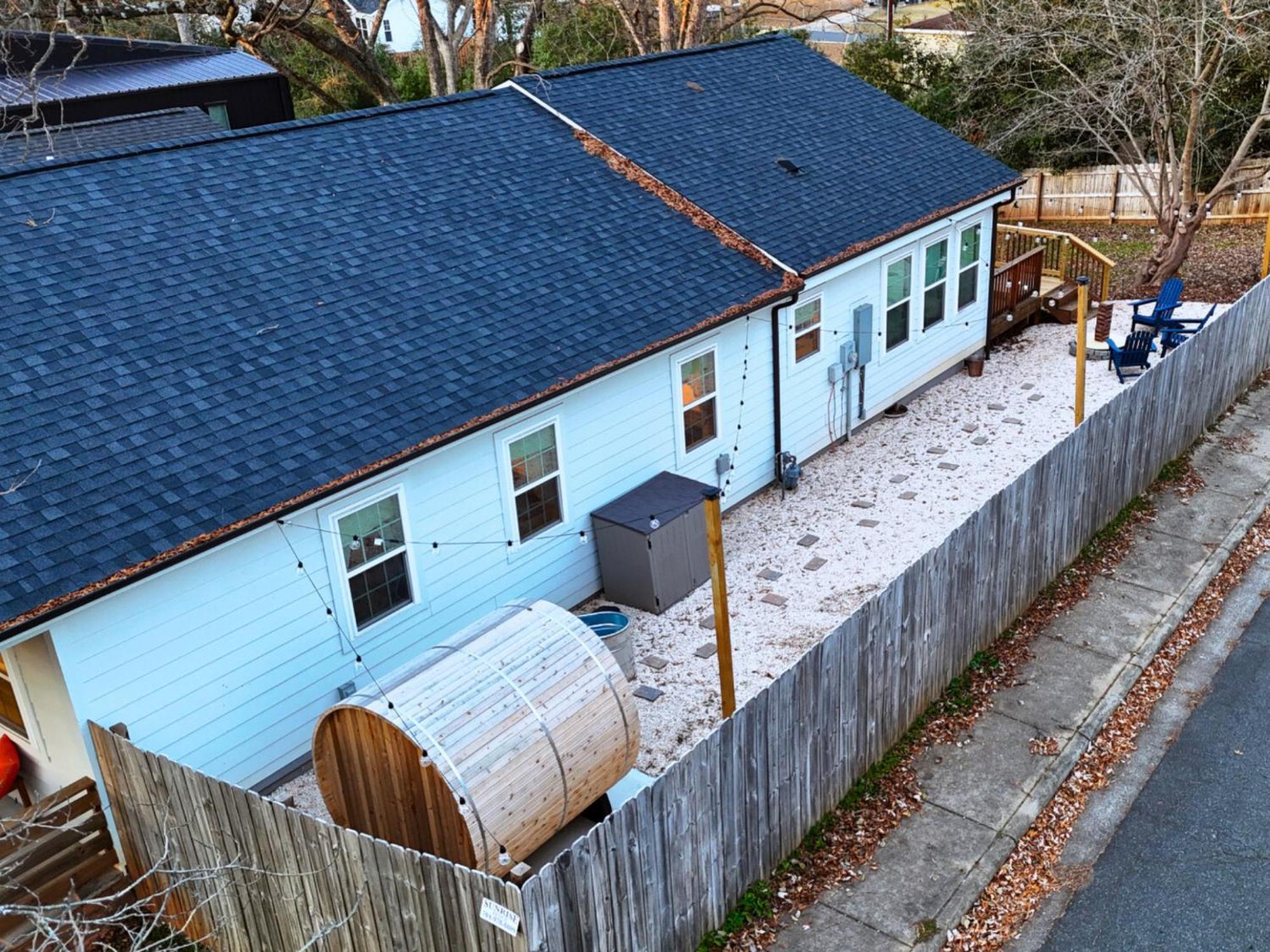 夏洛特Venetian Beds, Outdoor Barrel Sauna, Hot Tub, Cold Plunge公寓 外观 照片